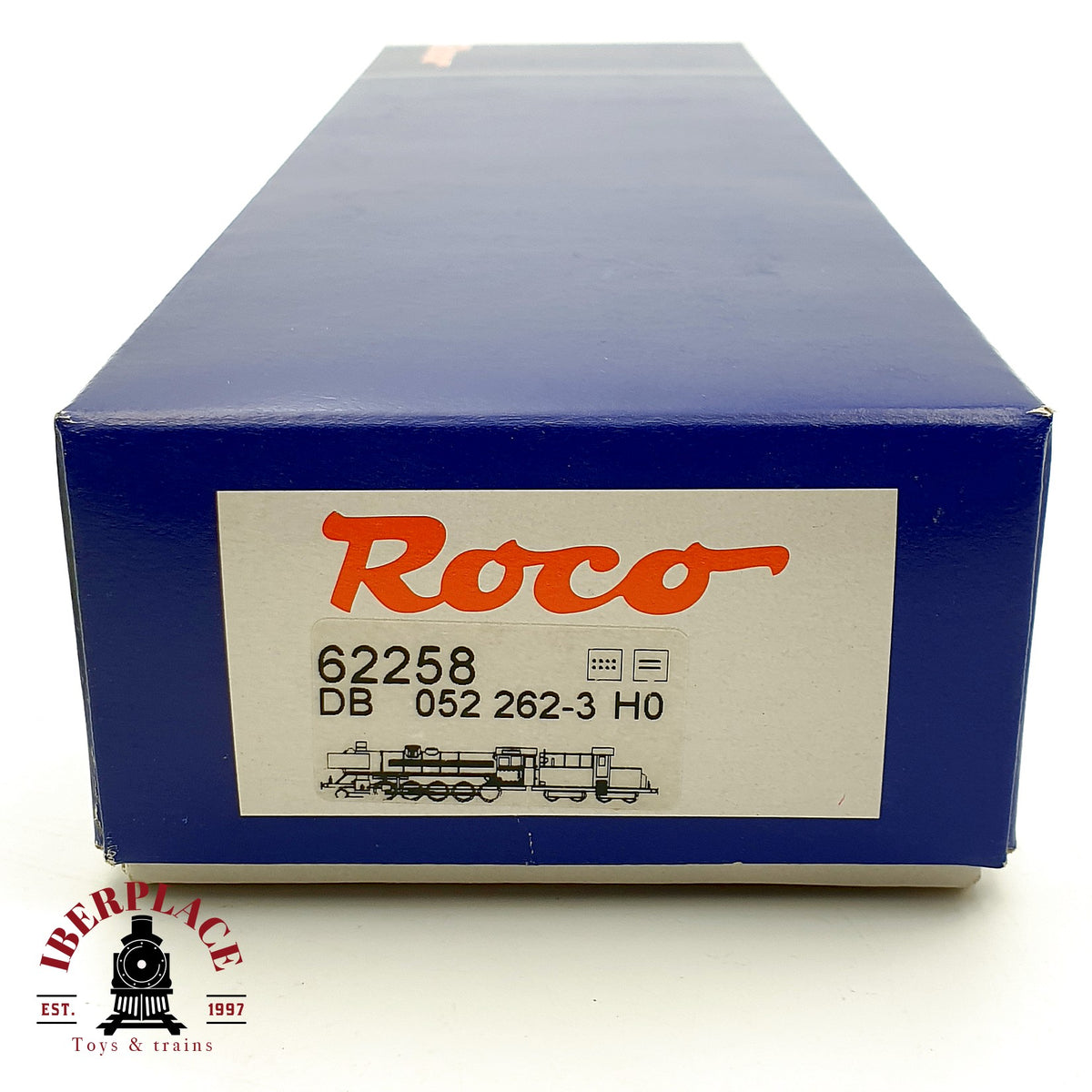♻️ ✨ Roco 62258 locomotora vapor 052 262-3 DB epoca IV H0 1:87 DC