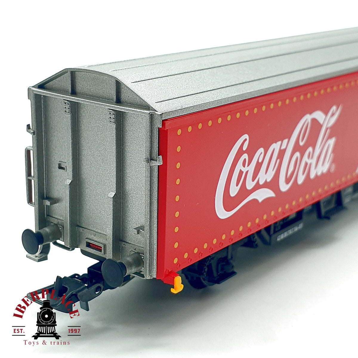 ♻️✨ Electrotren 212246 vagón cerrado Coca-Cola Papa Noel RENFE DC Escala H0 1:87