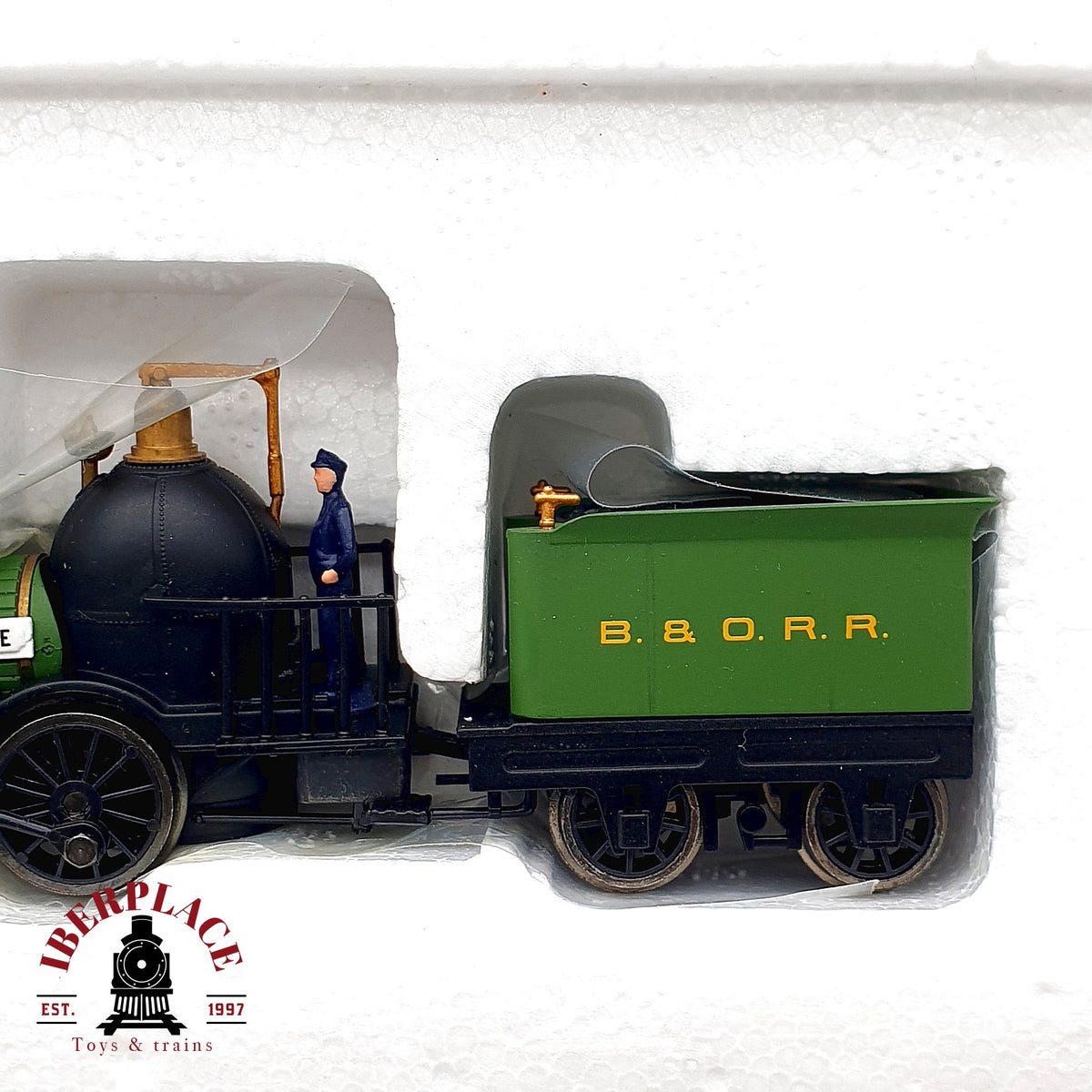 ♻️ Bachmann 00628 Set inicio tren de vapor DeWitt Clinton con vagones Escala H0 1:87