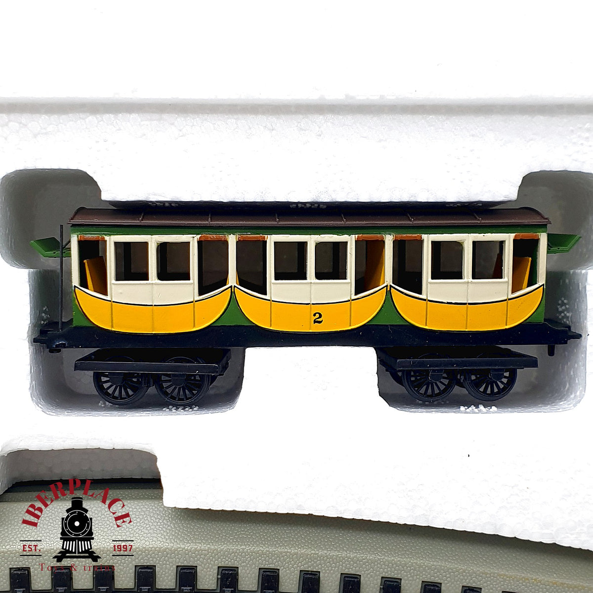♻️ Bachmann 00628 Set inicio tren de vapor DeWitt Clinton con vagones Escala H0 1:87