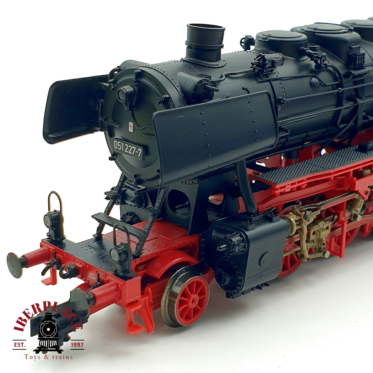 ♻️ ✨ Roco 62263 locomotora vapor 051 227-7 DB época IV H0 1:87 DC