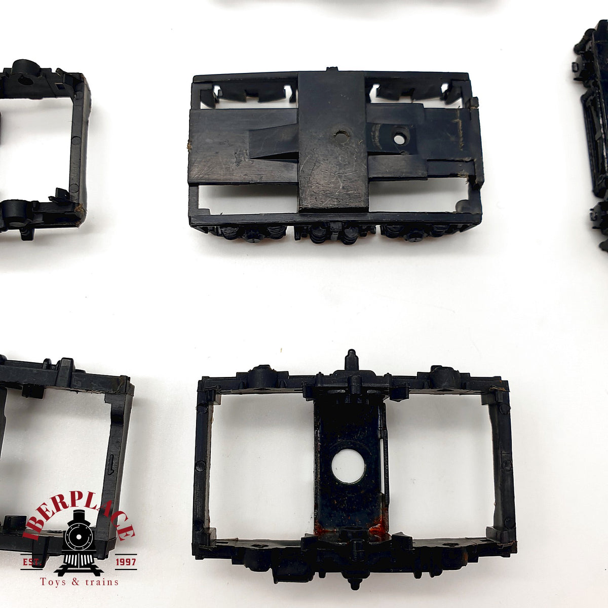 ♻️ 🧩 Lote Chasis Bogies para repuestos Escala H0 1:87 2/3