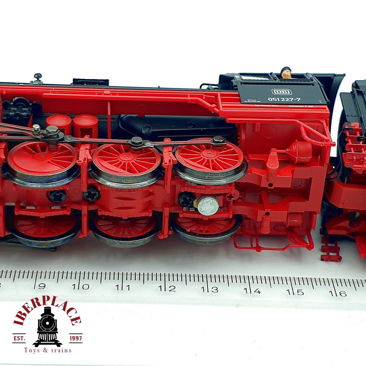 ♻️ ✨ Roco 62263 locomotora vapor 051 227-7 DB época IV H0 1:87 DC