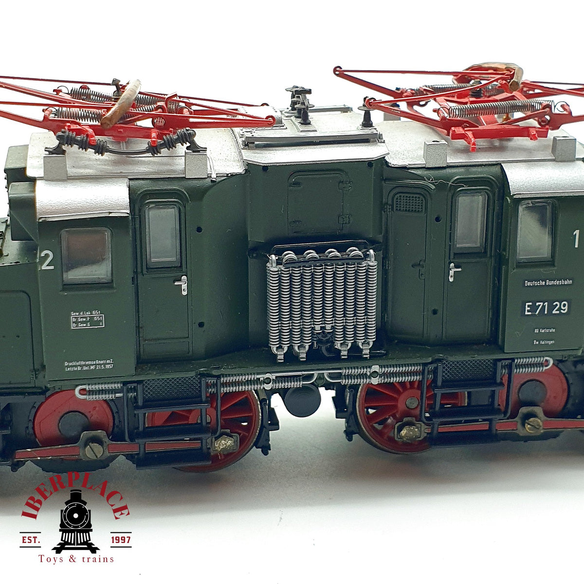 ♻️✨ Roco Locomotora Eléctrica E 71 29 DB Ep II DC Escala H0 1:87