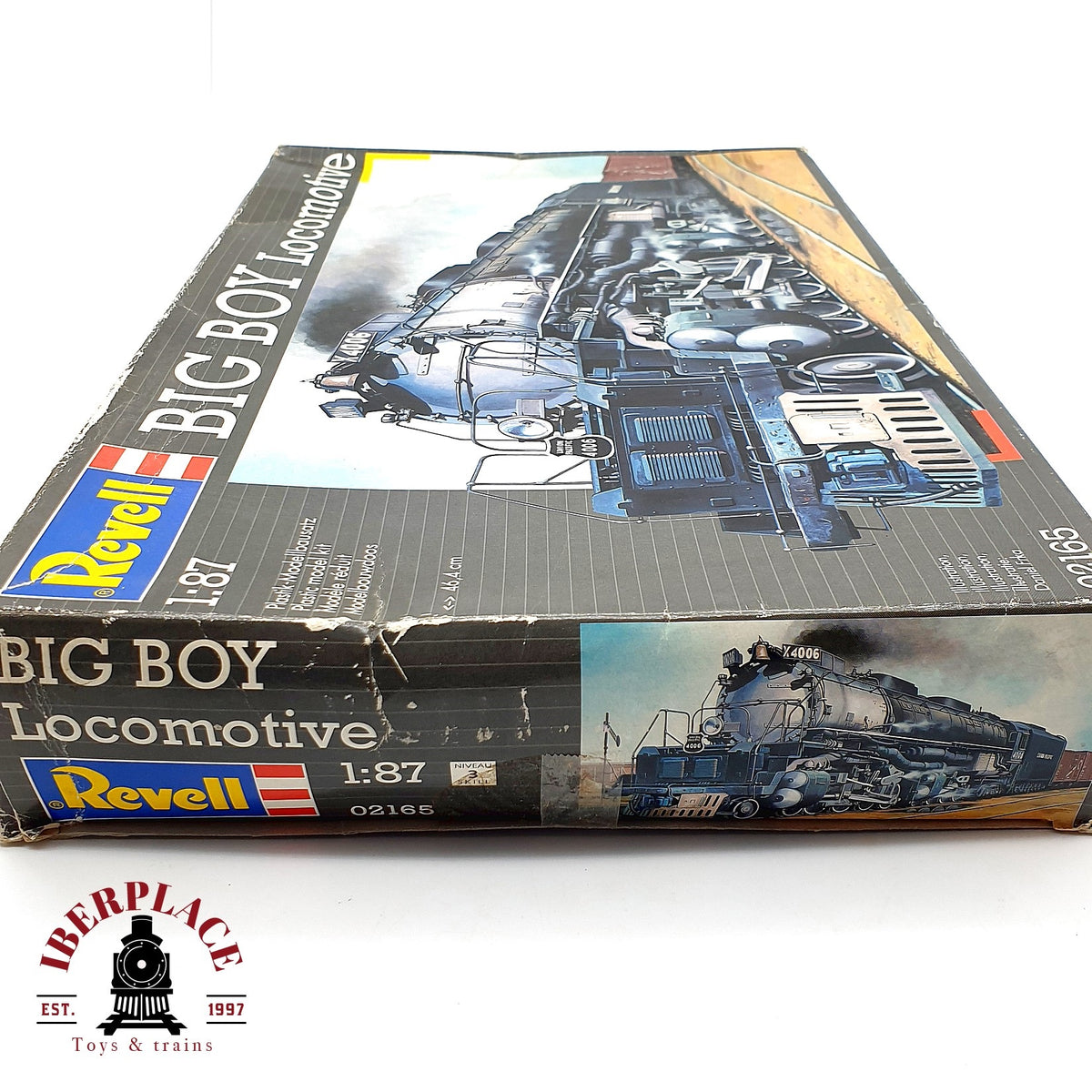 ♻️ 🚂 Revell 02165 Big Boy Locomotora Vapor Union Pacific Kit de montaje escala H0 1:87