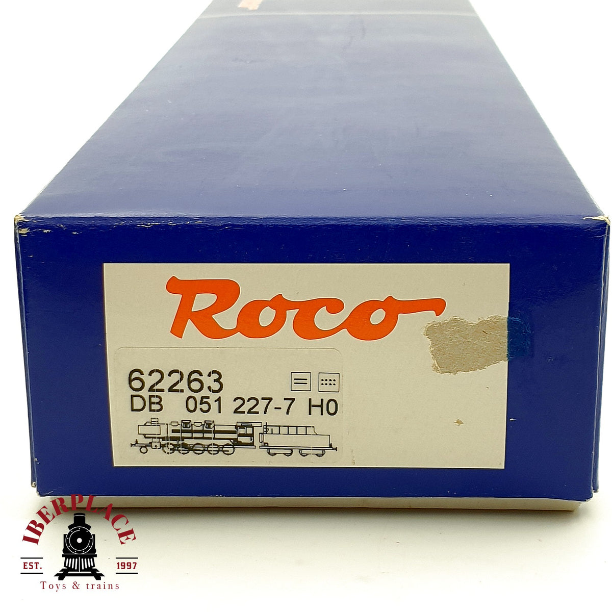 ♻️ ✨ Roco 62263 locomotora vapor 051 227-7 DB época IV H0 1:87 DC