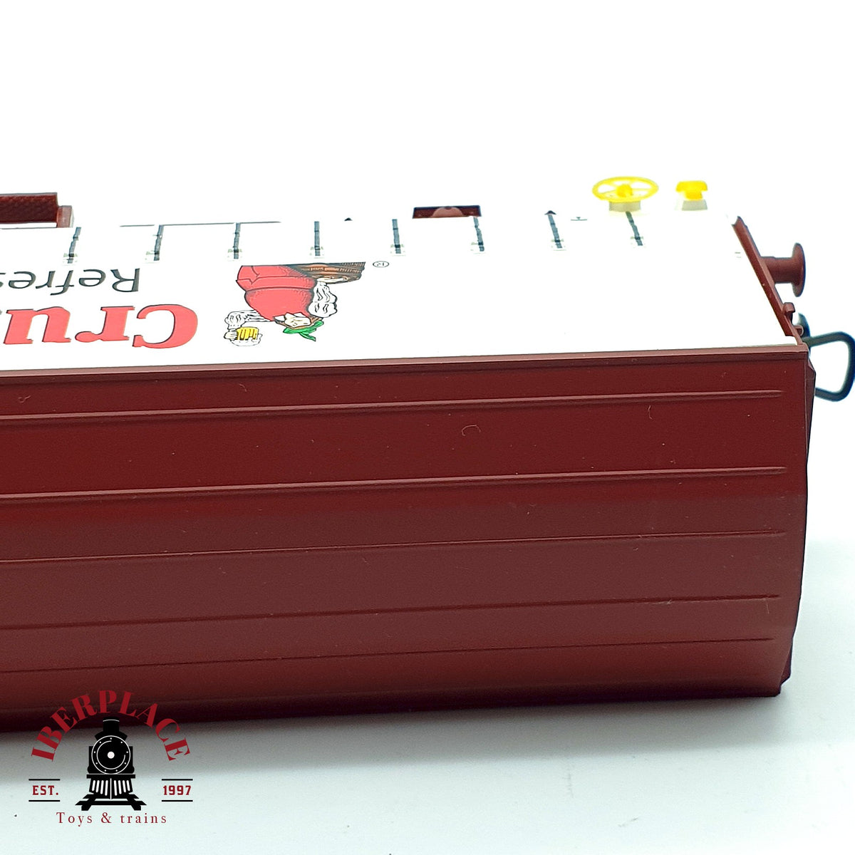 ♻️ ✨ Electrotren 1415K Vagon cerrado HIns Cruzcampo RENFE Ep IV DC Escala H0 1:87