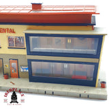 ♻️ 🚂 Estacion Tren Moderna Lindental Bahnhof DB Anden H0 1:87
