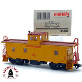 ♻️ ✨Märklin 45702 Vagon furgon de cola Caboose Union Pacific UP Ep III AC Escala H0 1:87
