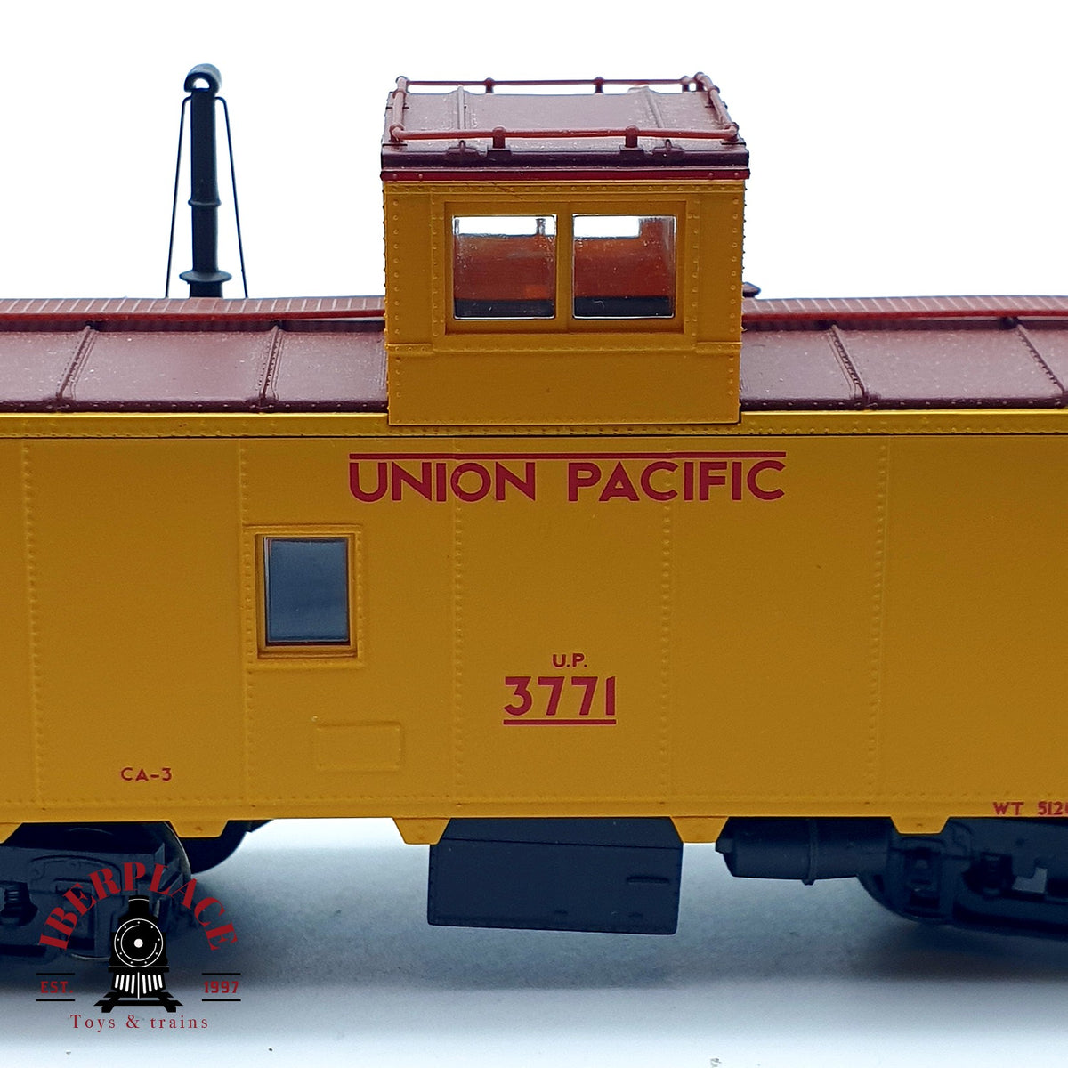 ♻️ ✨Märklin 45702 Vagon furgon de cola Caboose Union Pacific UP Ep III AC Escala H0 1:87