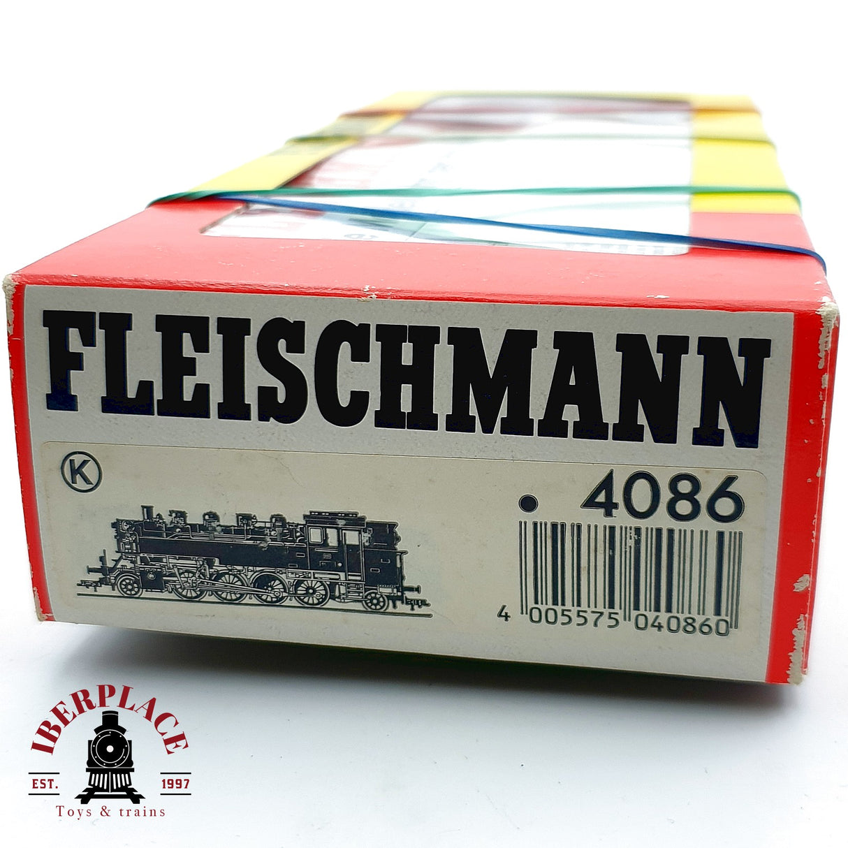 ♻️ ✨ Fleischmann 4086 locomotora vapor BR 86 739 DB época III H0 1:87 DC
