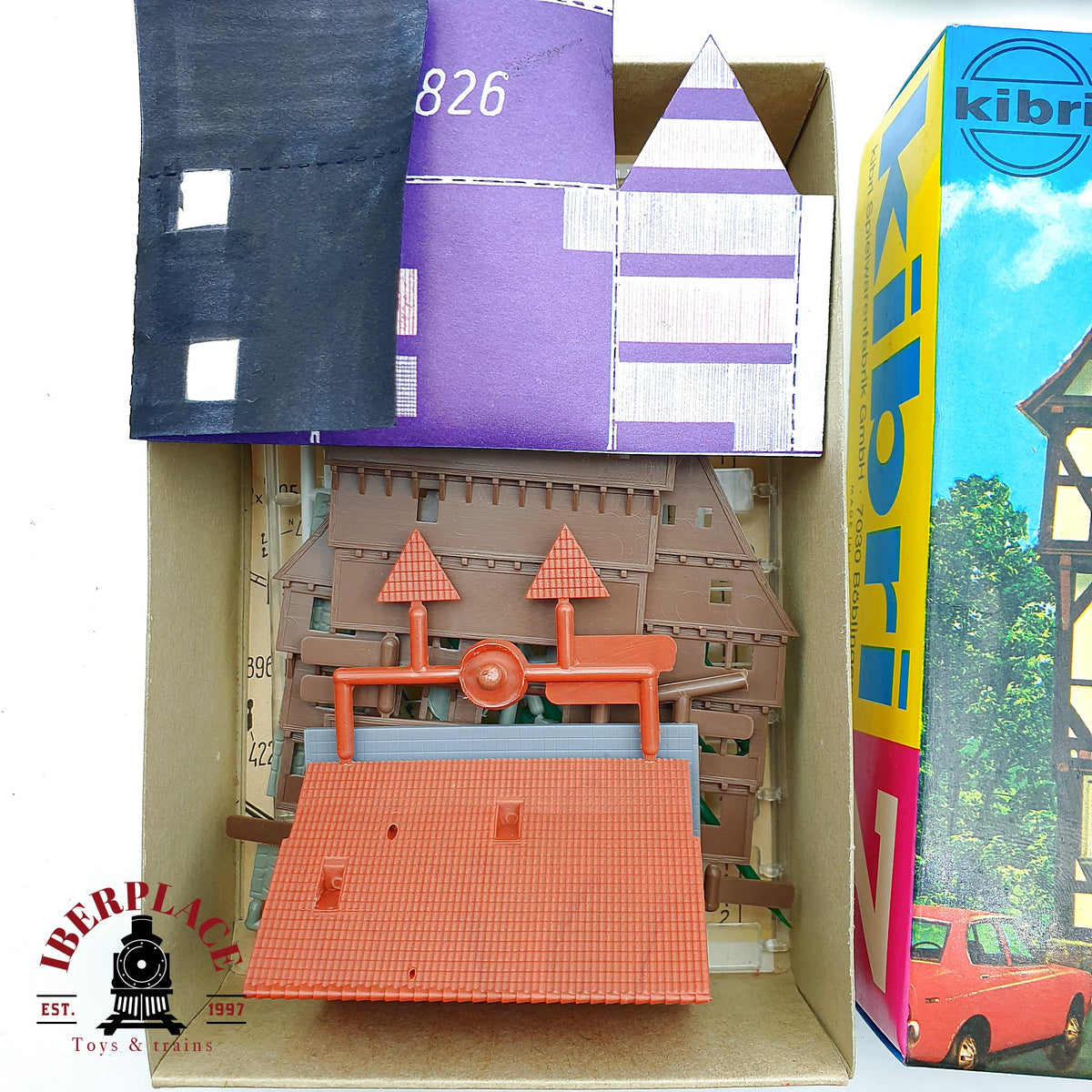 ♻️ 🚂 Kibri 6826 Busch 6598 6590 Heki 1138 1172 lote casa arboles perales escala N + Z 1:220