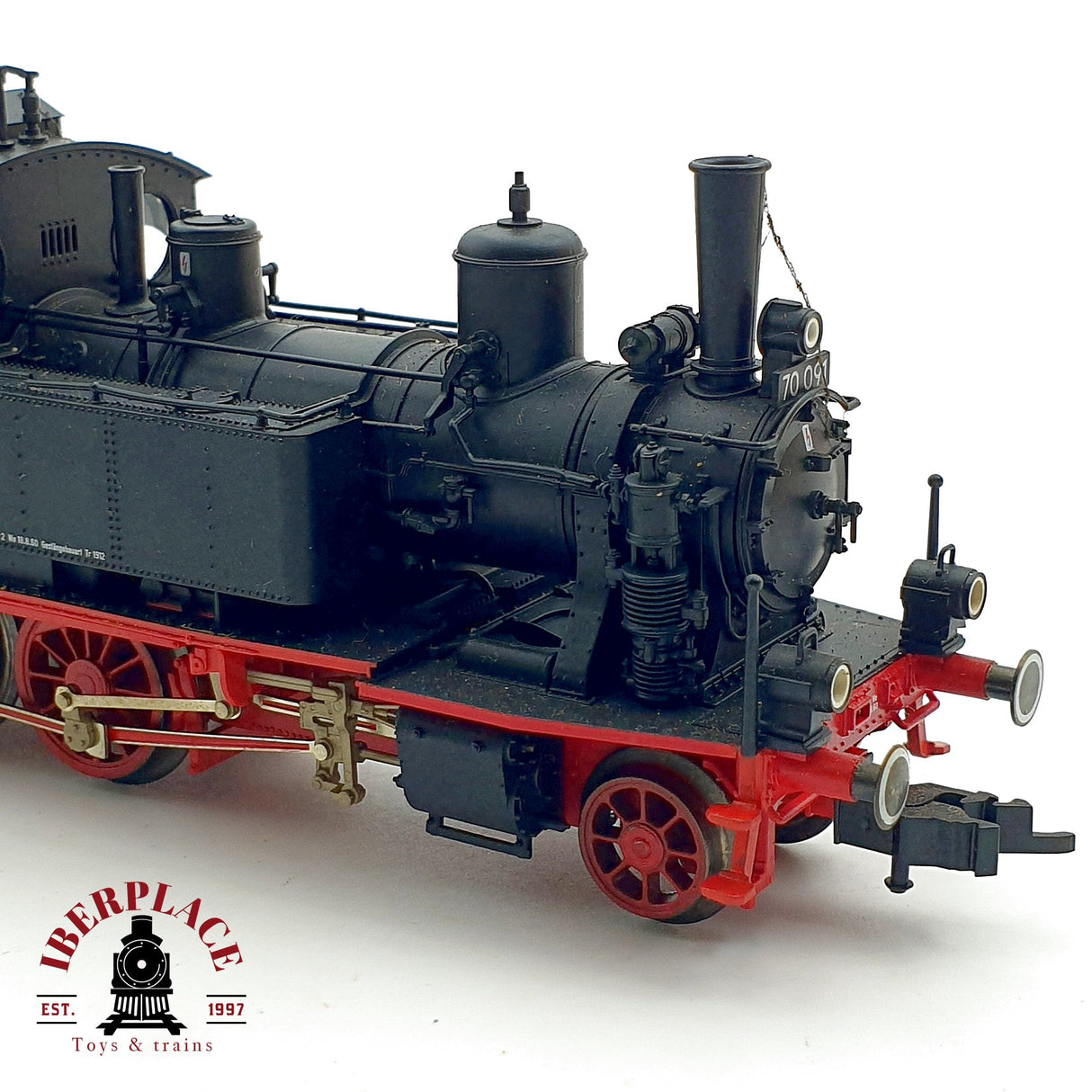 ♻️ ✨ Fleischmann 4070 locomotora vapor BR 70 091 DB epoca III H0 1:87 DC
