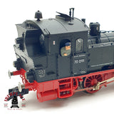 ♻️ ✨ Fleischmann 4070 locomotora vapor BR 70 091 DB epoca III H0 1:87 DC