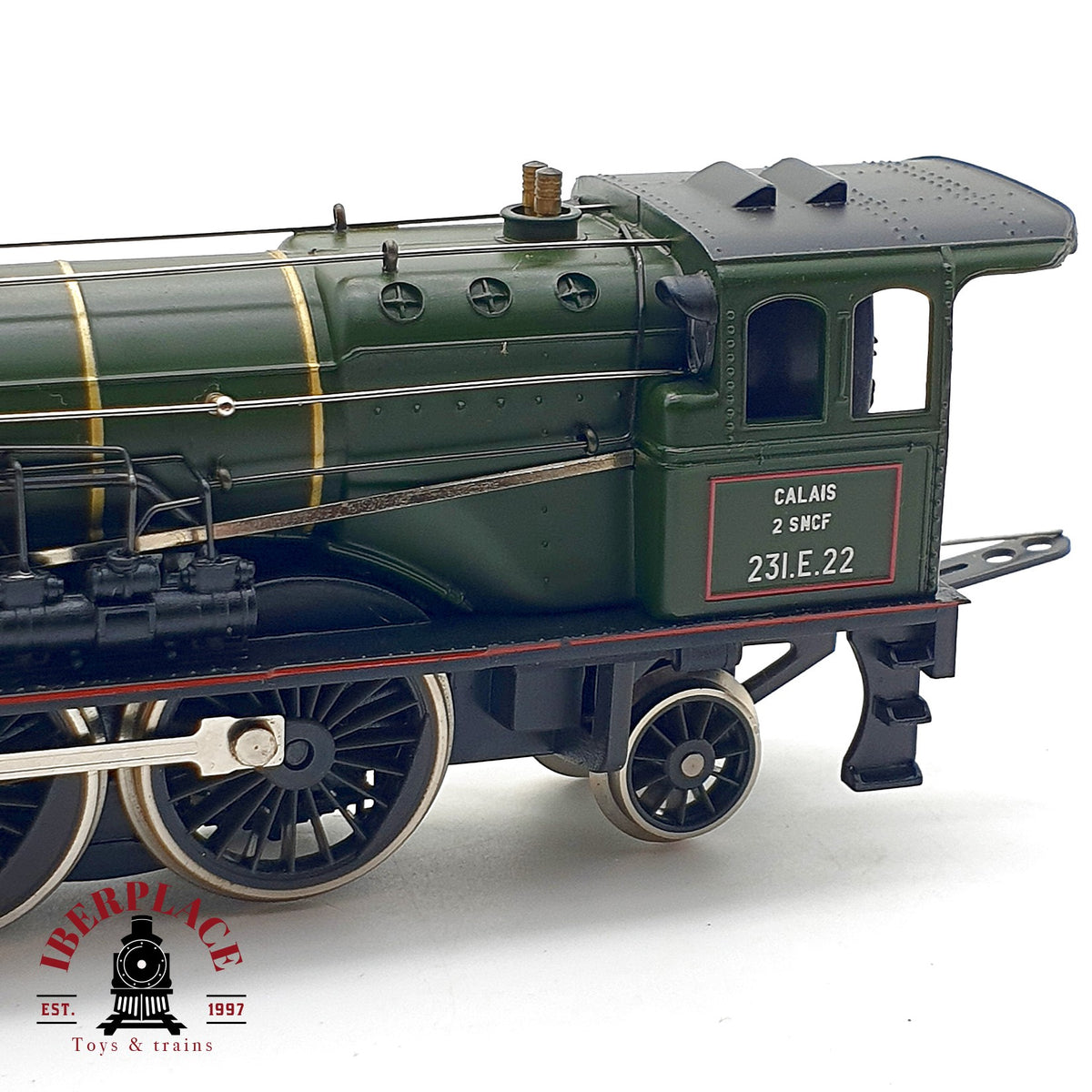 ♻️✨ Locomotora Vapor 231.E.22 Calais SNCF Verde Ep III Escala H0 1:87