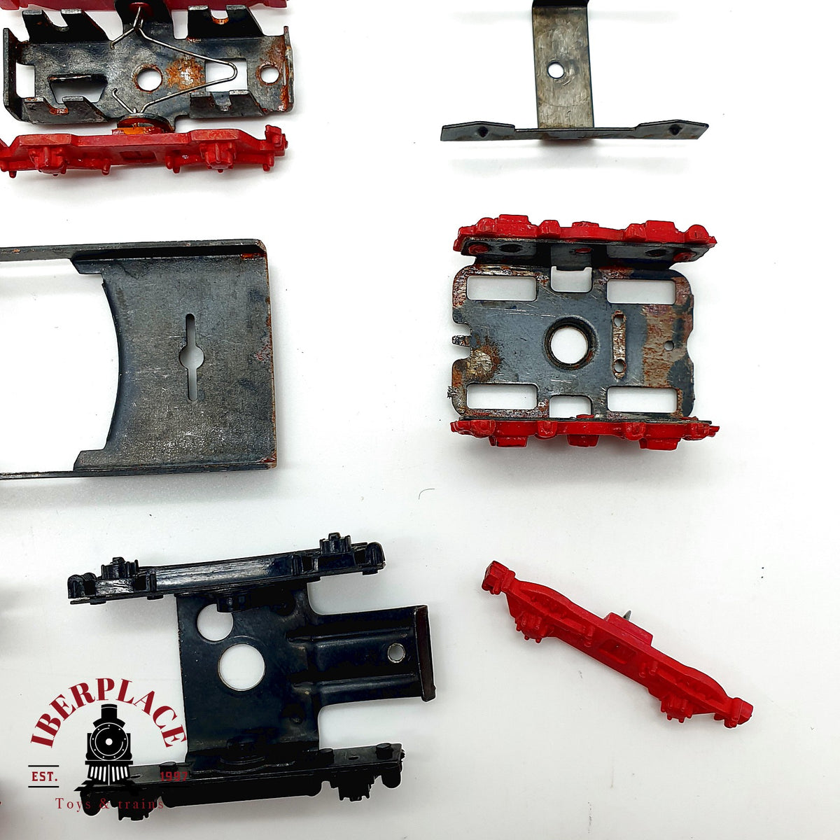 ♻️ 🧩 Lote Chasis Bogies para repuestos Escala H0 1:87 3/3