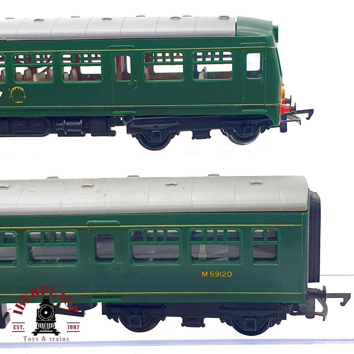 ♻️ 🚂 Hornby OO H0 DMU Class 101 automotor 3 piezas BR Green M79079 Escala H0 1:87
