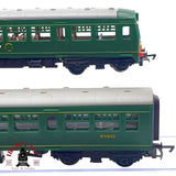 ♻️ 🚂 Hornby OO H0 DMU Class 101 automotor 3 piezas BR Green M79079 Escala H0 1:87