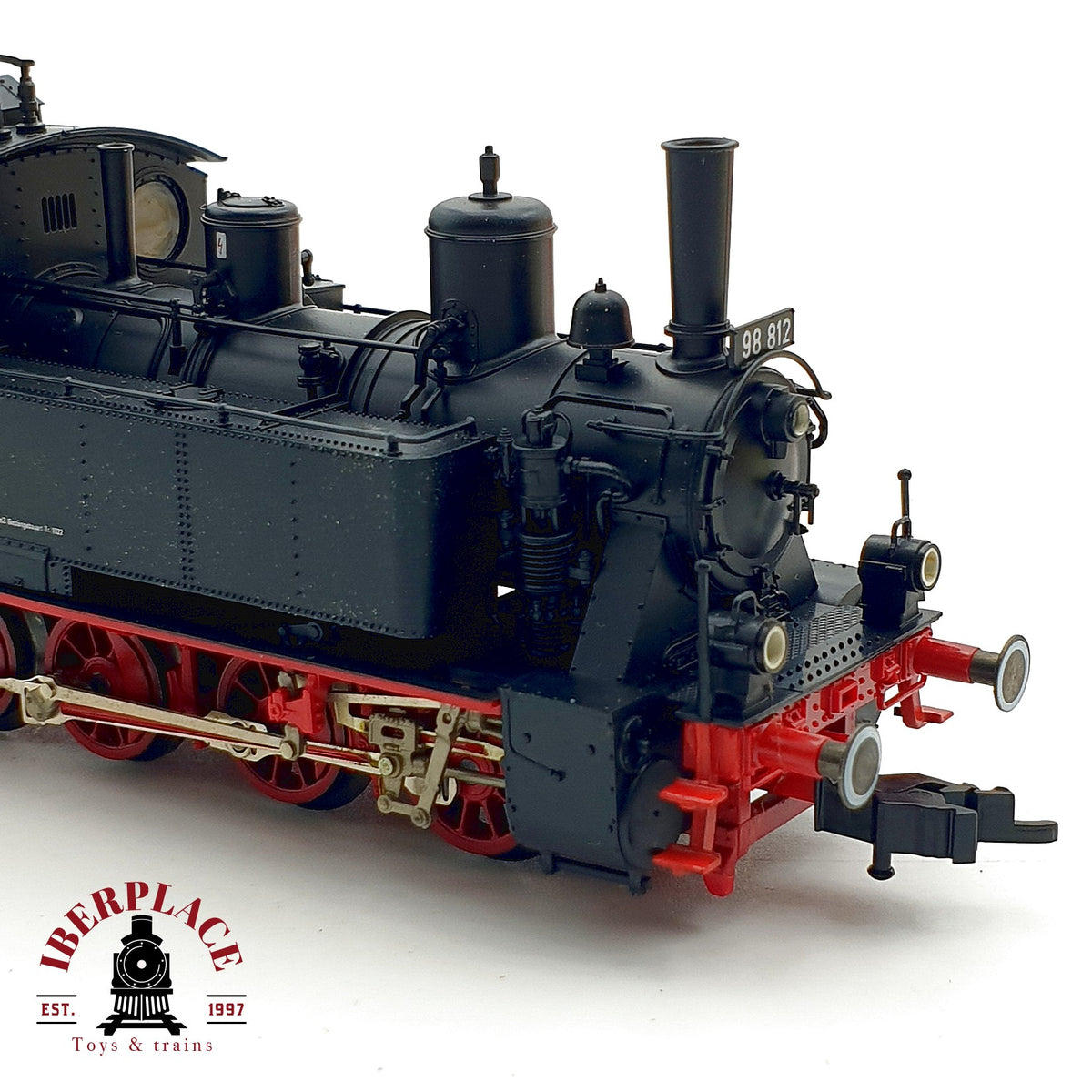 ♻️ ✨ Fleischmann 4099 locomotora vapor BR 98 812 DB epoca III H0 1:87 DC