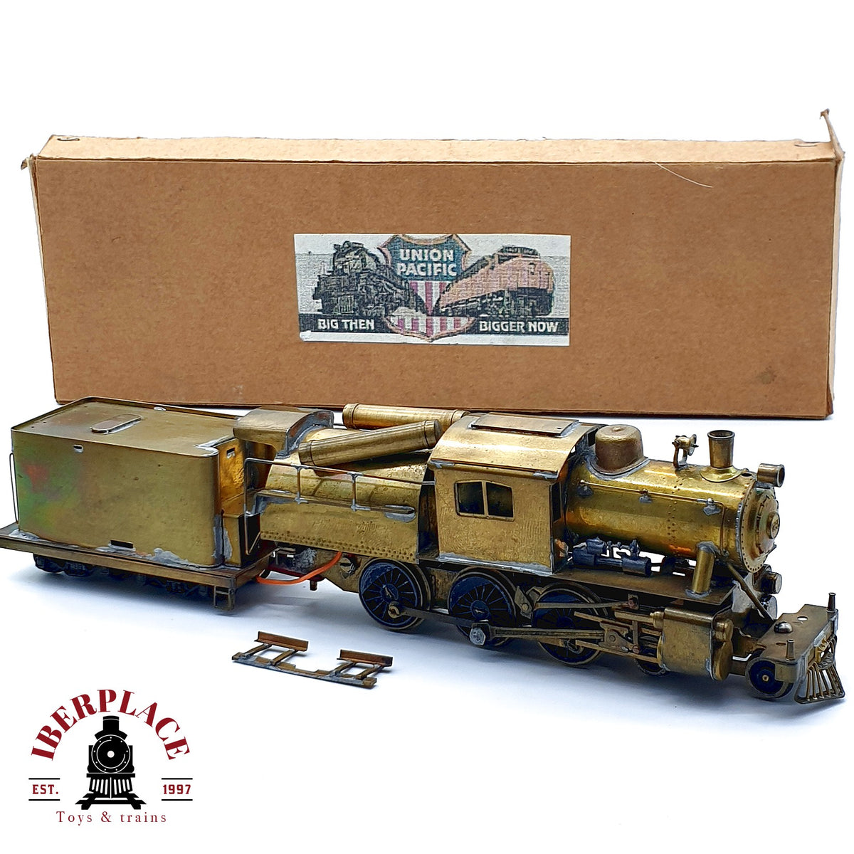 ♻️ Brass Laton Locomotora Union Pacific Hecha Mano años 70 Escala H0 1:87