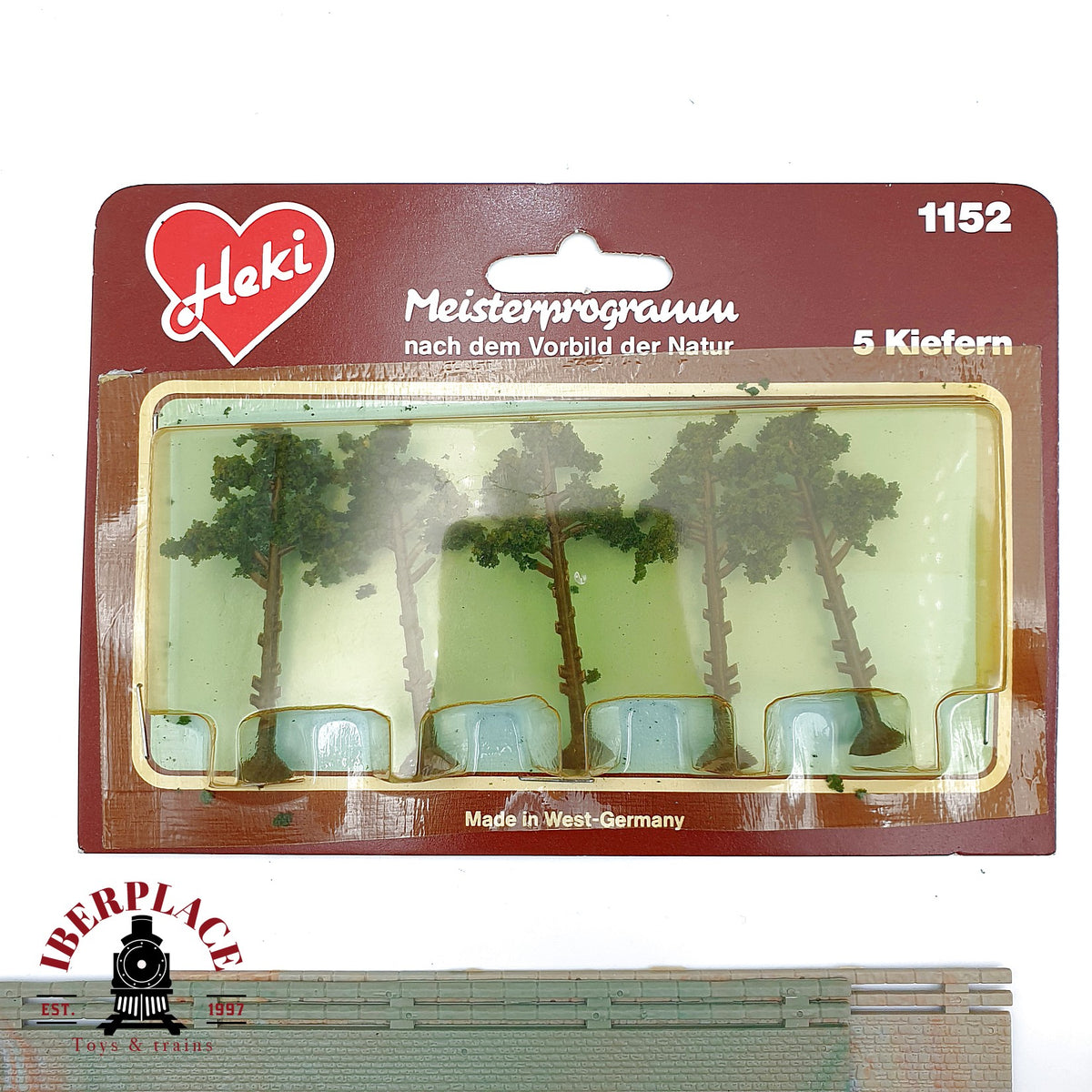 ♻️ 🚂 Kibri 6828 Heki 1152 1138 Busch lote casa arboles pinos placas de muero Escala Z 1:220