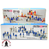 ♻️ 🚂 Kibri 2x 8112 8110 Figuras Paseantes Sentados Escala H0 1:87