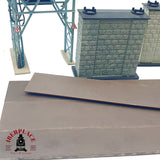 ♻️ Pilares de piedra para puente, tableros y torre de agua Escala H0 1:87