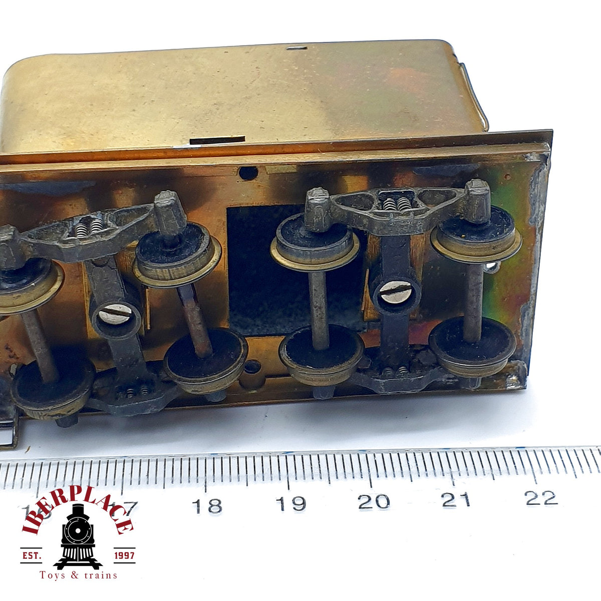 ♻️ Brass Laton Locomotora Union Pacific Hecha Mano años 70 Escala H0 1:87