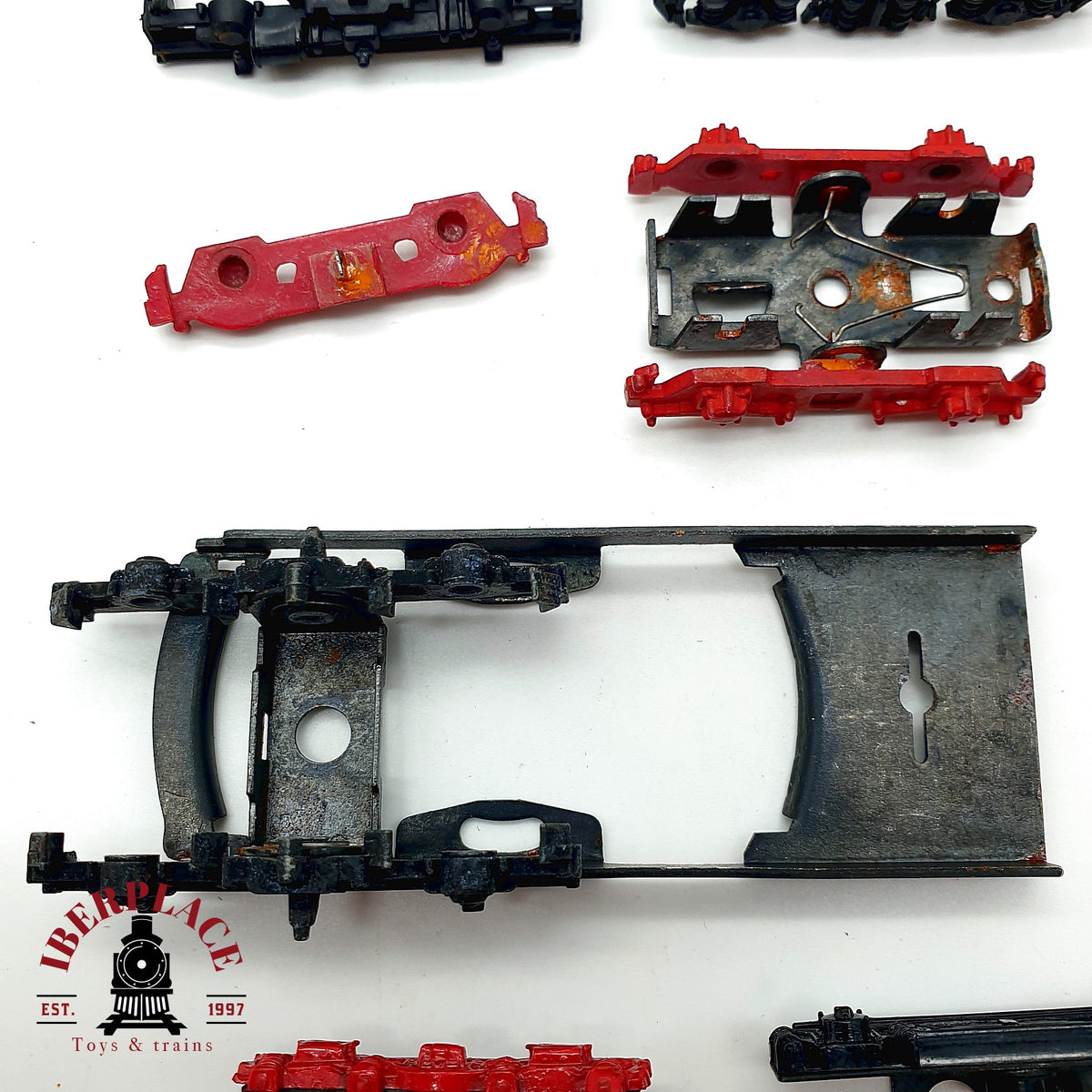 ♻️ 🧩 Lote Chasis Bogies para repuestos Escala H0 1:87 3/3