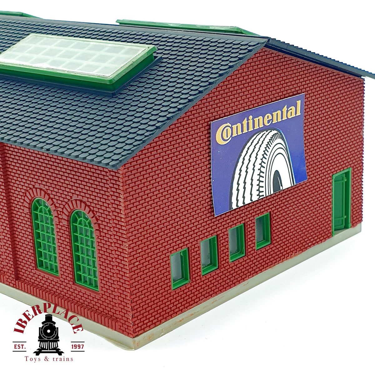♻️ Heljan Almacen de mercancias Spedition Meier nave ladrillo Escala N 1:160