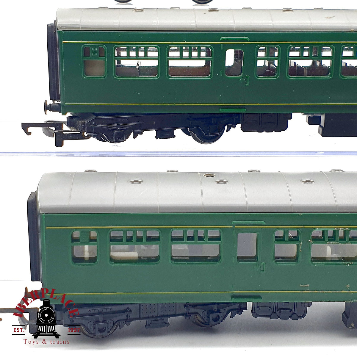 ♻️ 🚂 Hornby OO H0 DMU Class 101 automotor 3 piezas BR Green M79079 Escala H0 1:87