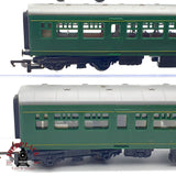 ♻️ 🚂 Hornby OO H0 DMU Class 101 automotor 3 piezas BR Green M79079 Escala H0 1:87