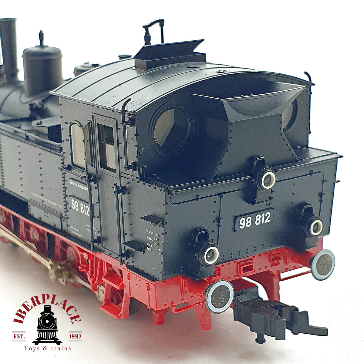 ♻️ ✨ Fleischmann 4099 locomotora vapor BR 98 812 DB epoca III Escala H0 1:87 DC