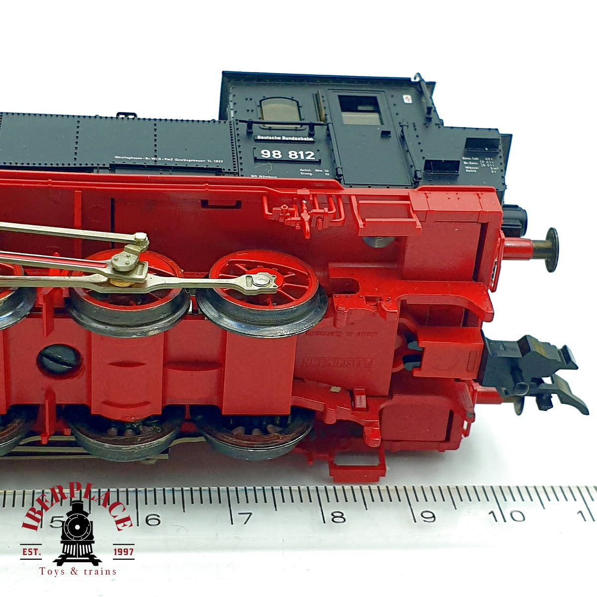 ♻️ ✨ Fleischmann 4099 locomotora vapor BR 98 812 DB epoca III Escala H0 1:87 DC