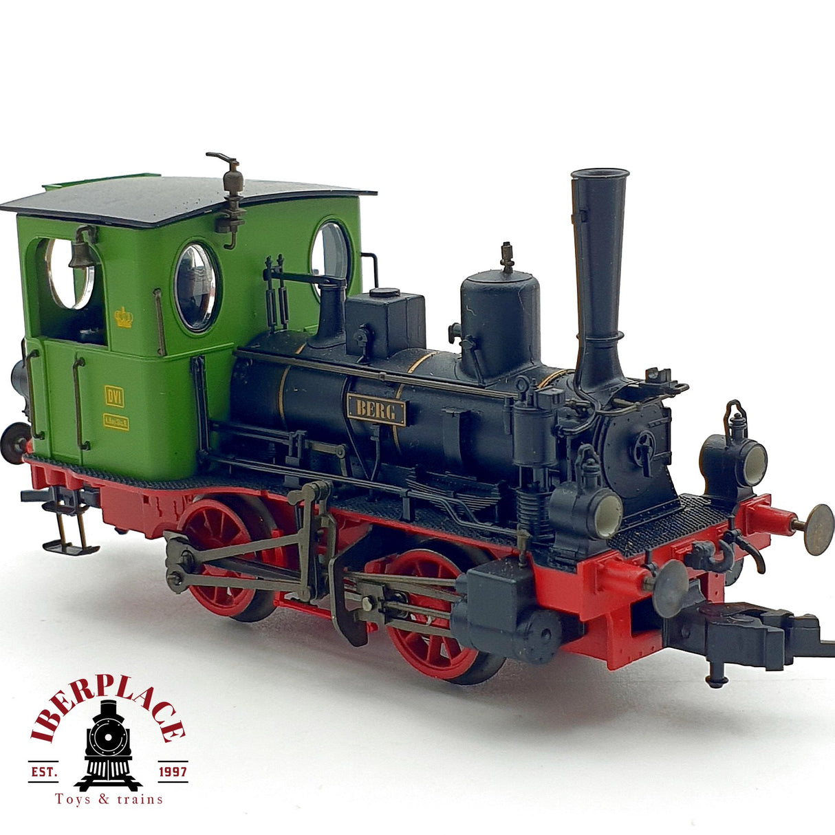 ♻️ ✨ Fleischmann 481301 locomotora vapor D VI "Berg" K.Bay.Stts.B. epoca I Escala H0 1:87 DC