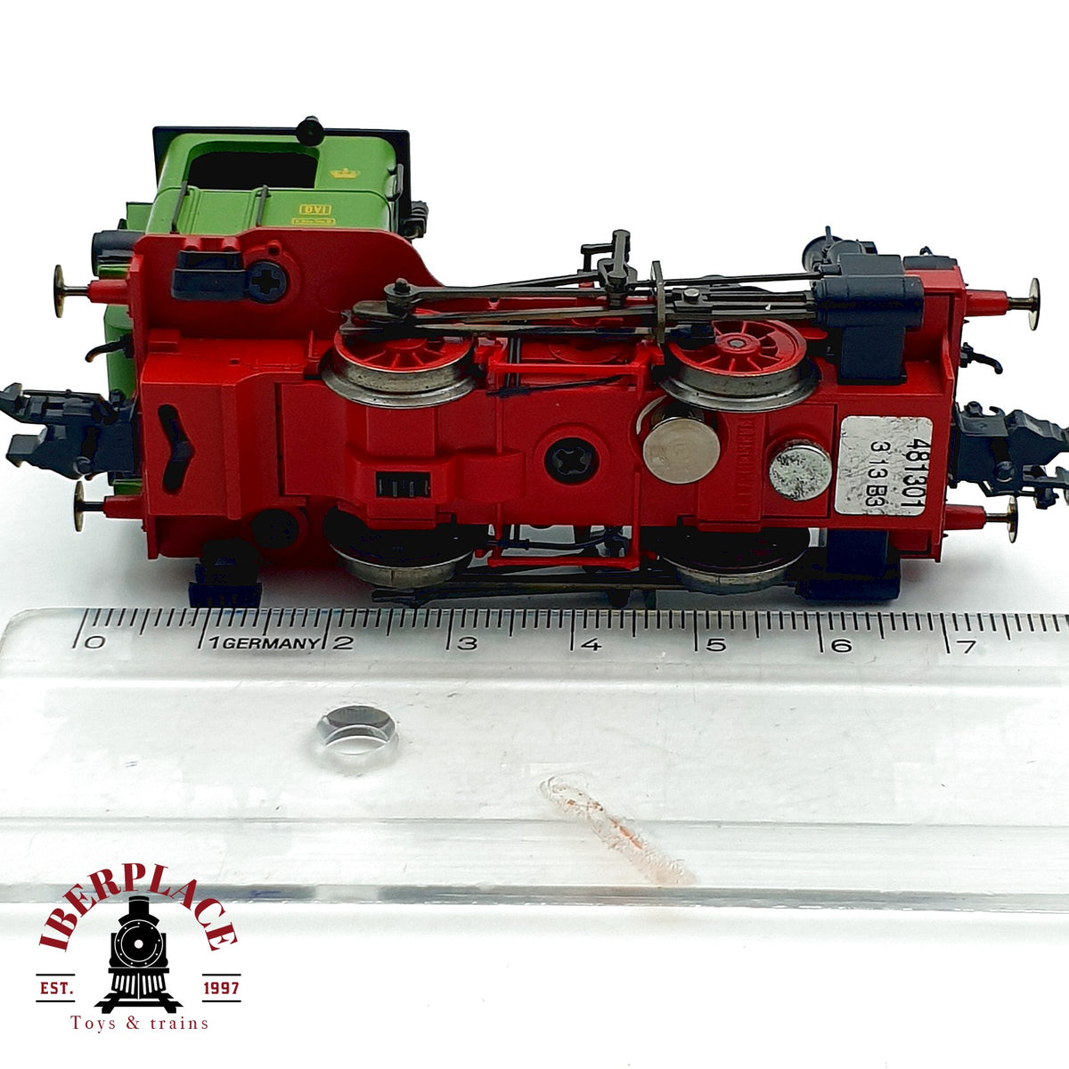♻️ ✨ Fleischmann 481301 locomotora vapor D VI "Berg" K.Bay.Stts.B. epoca I Escala H0 1:87 DC