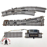 ♻️ 🛠️ Märklin K-Gleis 4x desvíos curvo recto desenganche vía Escala H0 1:87 AC
