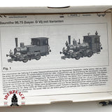 ♻️ ✨ Fleischmann 481301 locomotora vapor D VI "Berg" K.Bay.Stts.B. epoca I Escala H0 1:87 DC