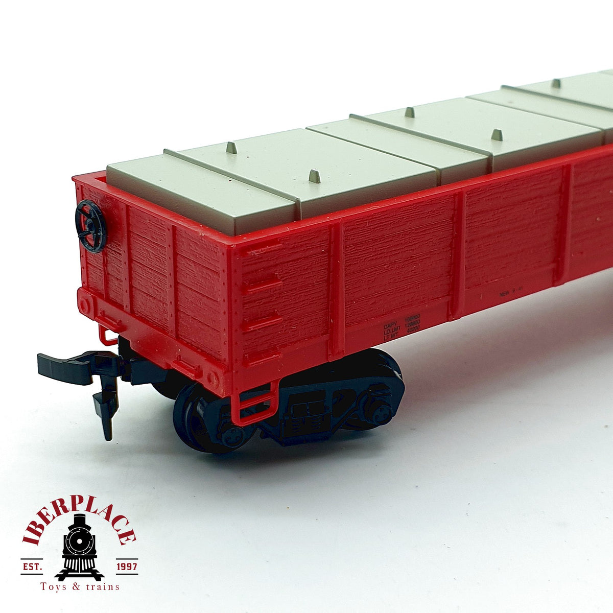 ♻️✨IHC M2903 Vagón Quitanieves Snow Plow Great Northern Rojo Escala H0 1:87