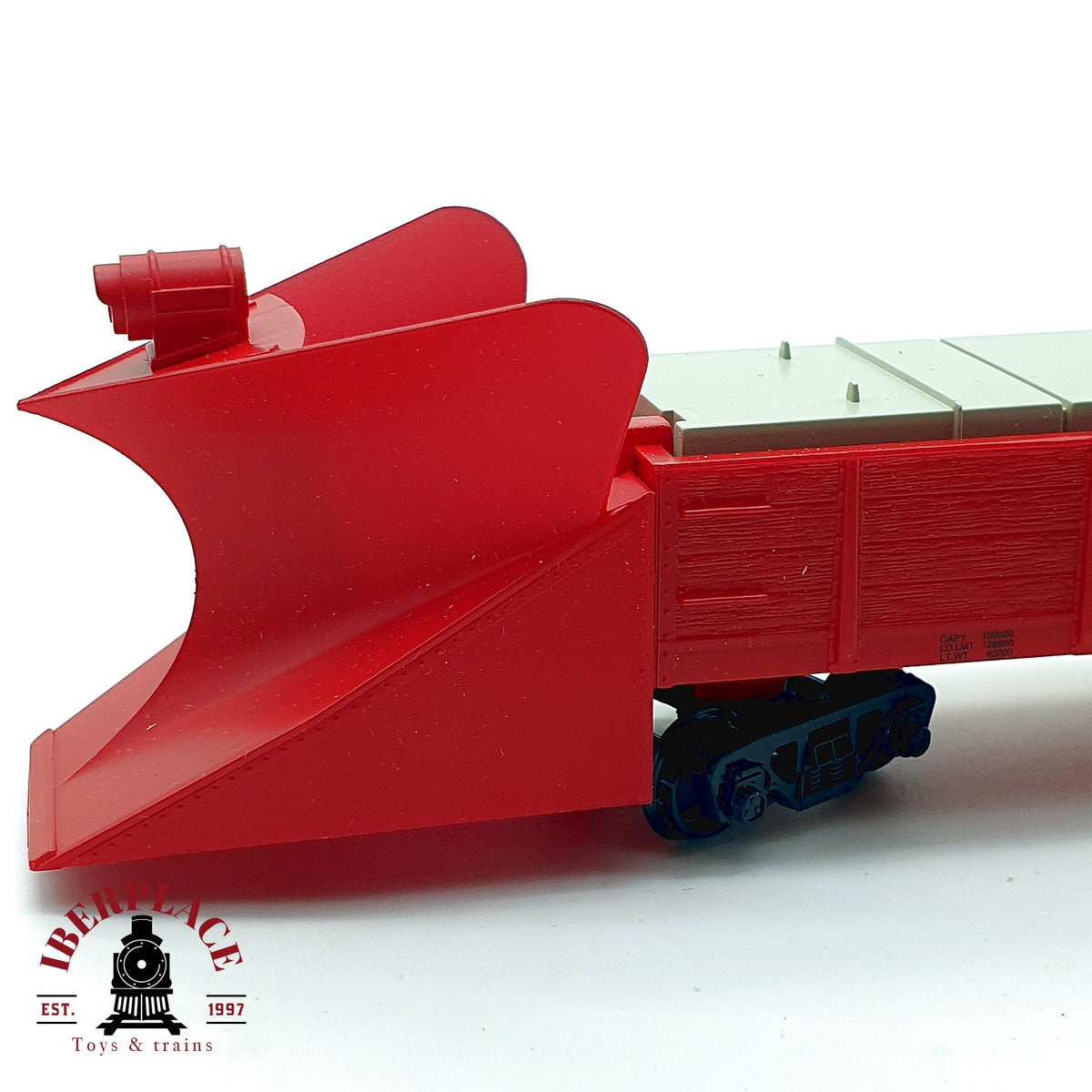 ♻️✨IHC M2903 Vagón Quitanieves Snow Plow Great Northern Rojo Escala H0 1:87
