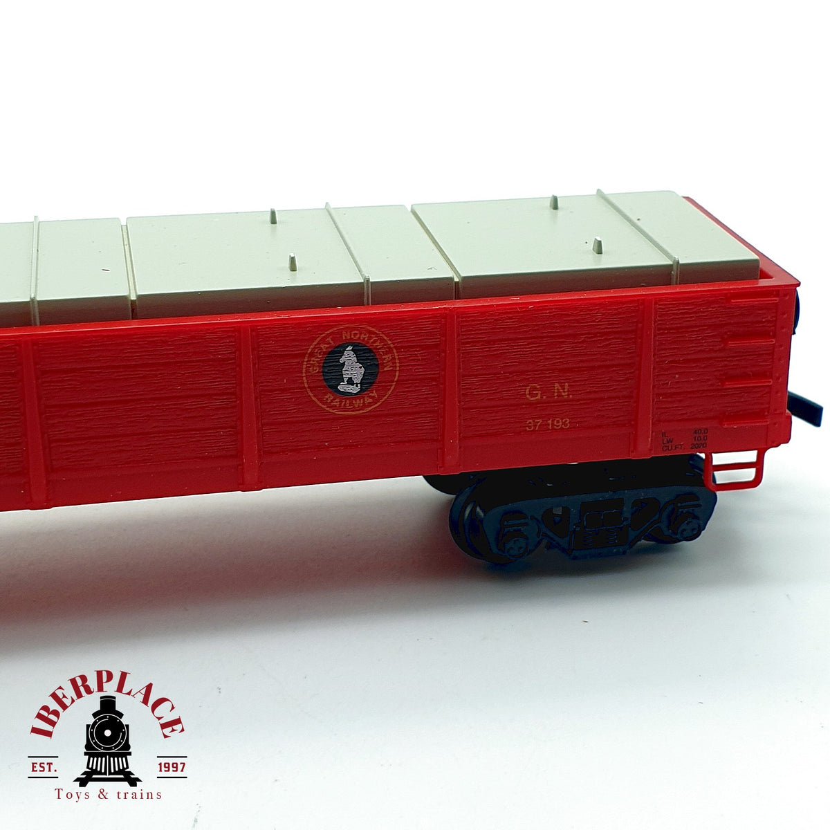 ♻️✨IHC M2903 Vagón Quitanieves Snow Plow Great Northern Rojo Escala H0 1:87