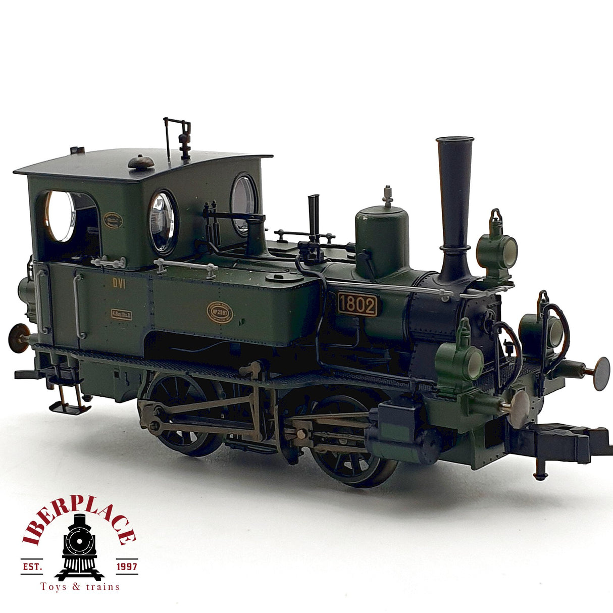 ♻️ ✨ Fleischmann 400602 locomotora vapor D VI 1802 K.Bay.Stts.B. epoca I Escala H0 1:87 DC