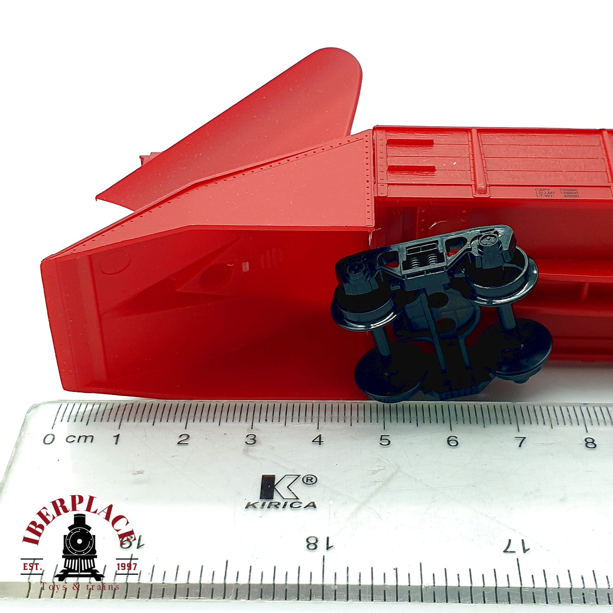 ♻️✨IHC M2903 Vagón Quitanieves Snow Plow Great Northern Rojo Escala H0 1:87
