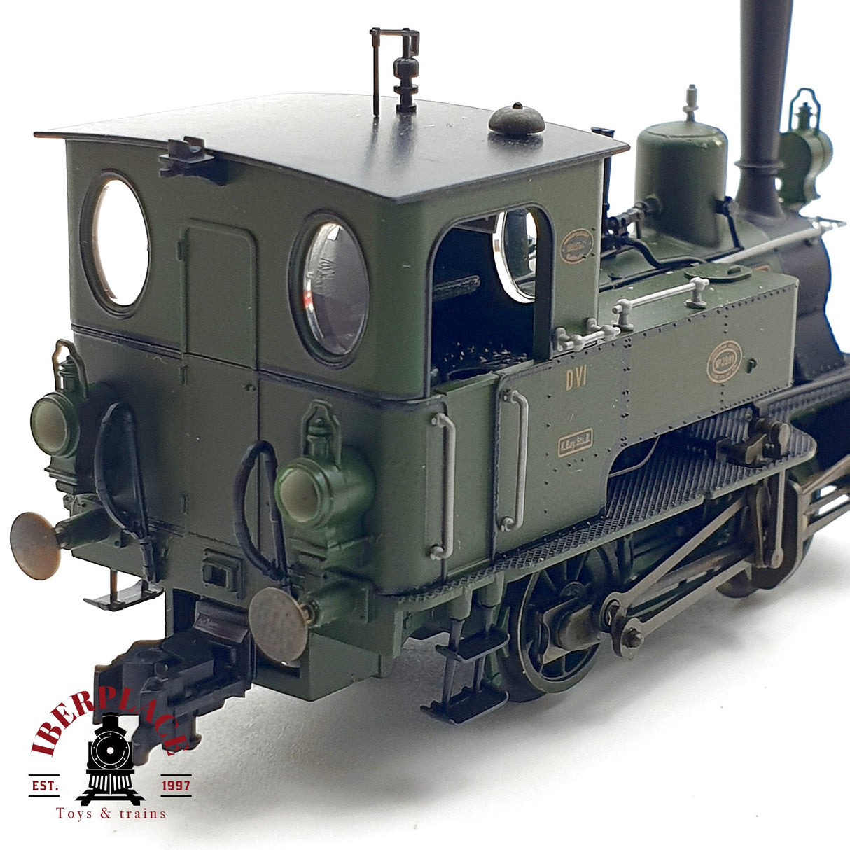♻️ ✨ Fleischmann 400602 locomotora vapor D VI 1802 K.Bay.Stts.B. epoca I Escala H0 1:87 DC
