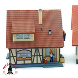 ♻️ 2x Casas unifamiliares chalet y casa residencial Escala H0 1:87