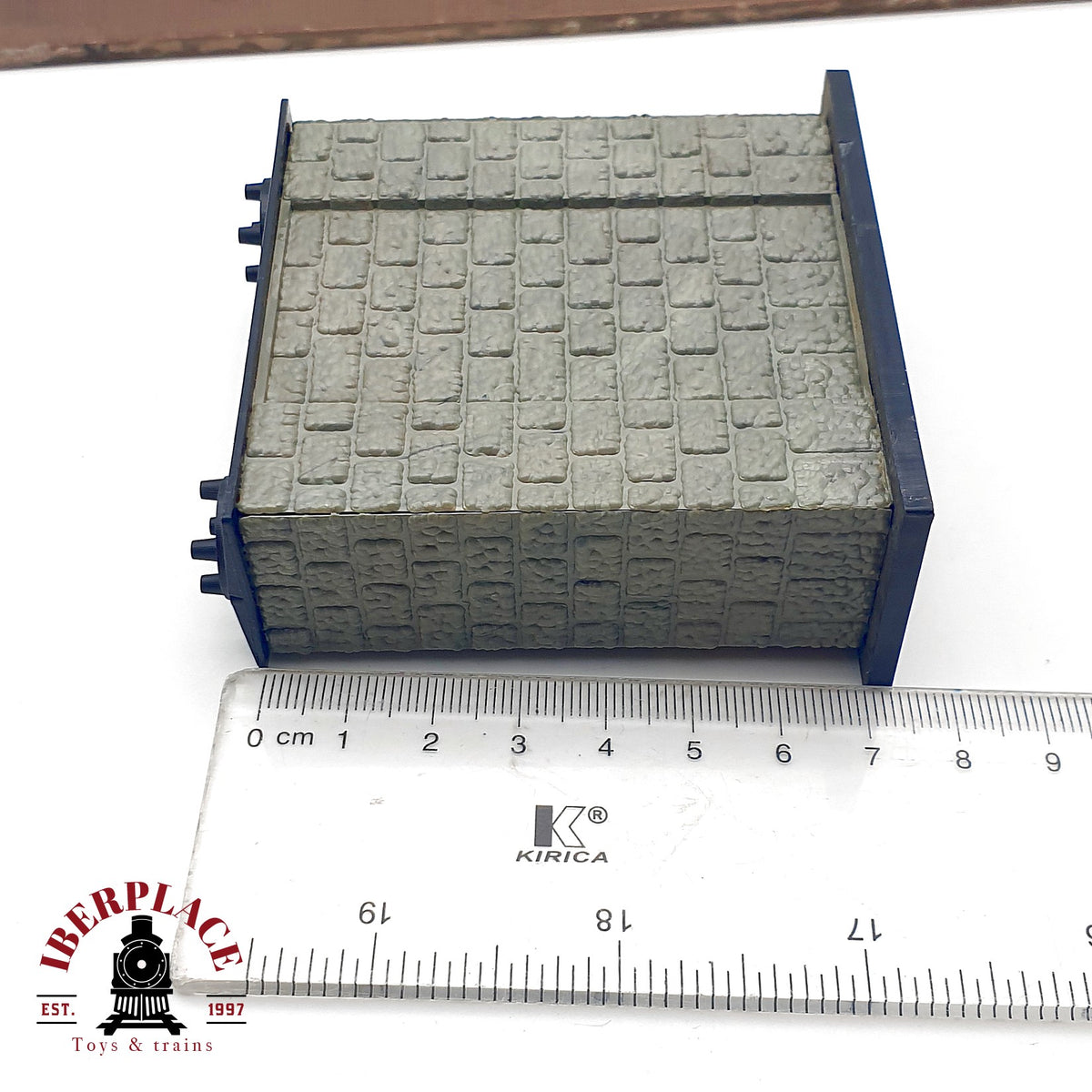 ♻️ Pilares de piedra para puente, tableros y torre de agua Escala H0 1:87