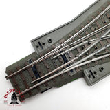 ♻️🚂 Märklin 24630 C-Gleis Desvio Triple Dreiwegweiche + Motor Electrico 7449 Escala H0 1:87