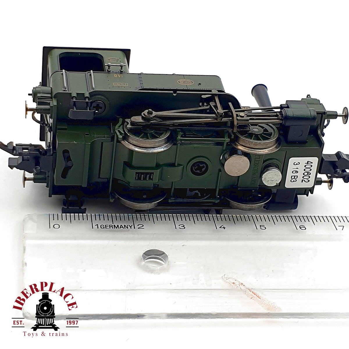 ♻️ ✨ Fleischmann 400602 locomotora vapor D VI 1802 K.Bay.Stts.B. epoca I Escala H0 1:87 DC