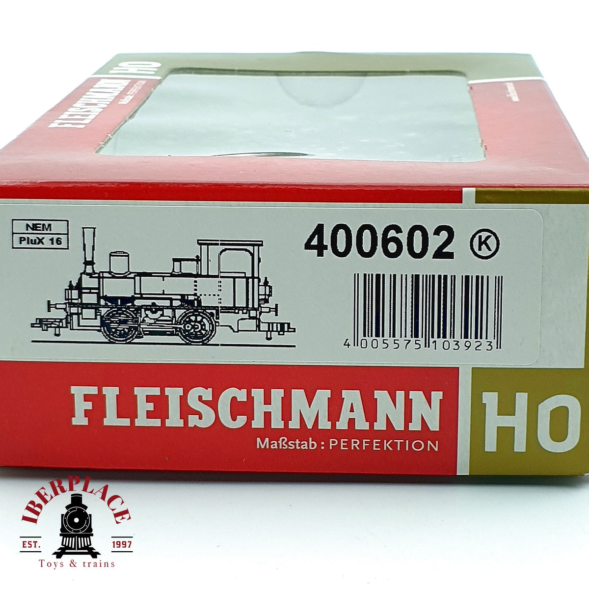 ♻️ ✨ Fleischmann 400602 locomotora vapor D VI 1802 K.Bay.Stts.B. epoca I Escala H0 1:87 DC