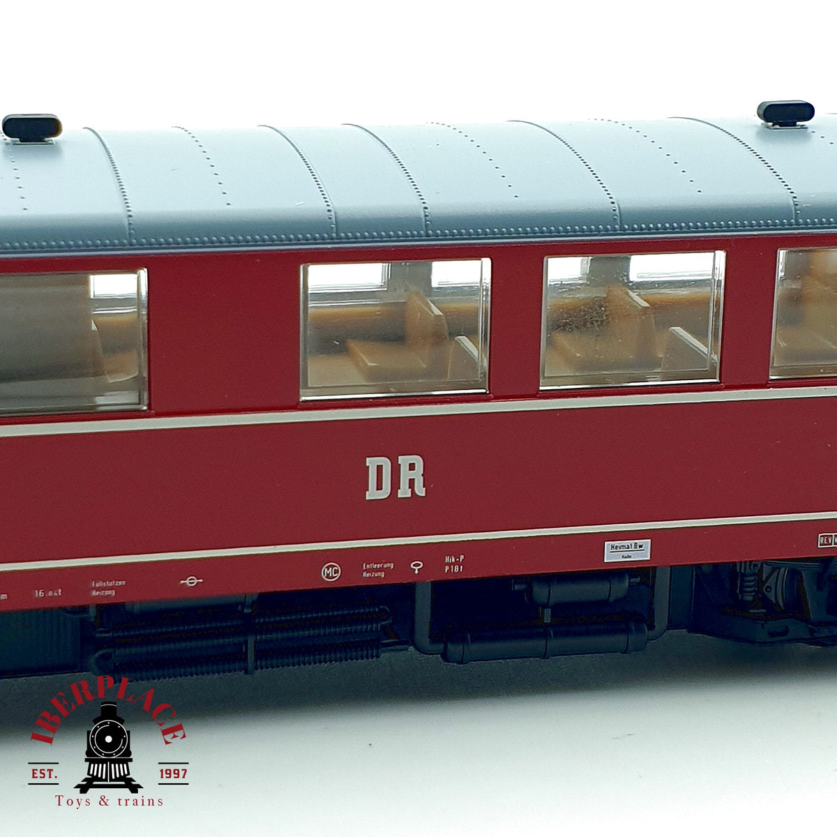 ♻️ ✨ Tillig 73128 Museums-Triebwagen BR 186 VT DR Ep IV Escala H0 1:87 DC